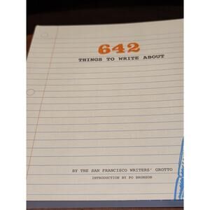 642 Things to Write About : (Guided Journal, Creative Writing, Writing Prompt...